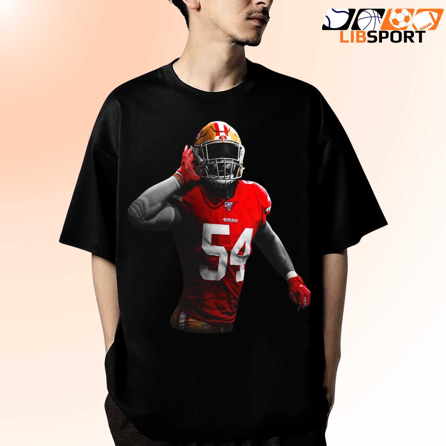 Fred Warner Graphic Tee, San Francisco 49ers Shirt, Retro Nfl Football T-Shirt